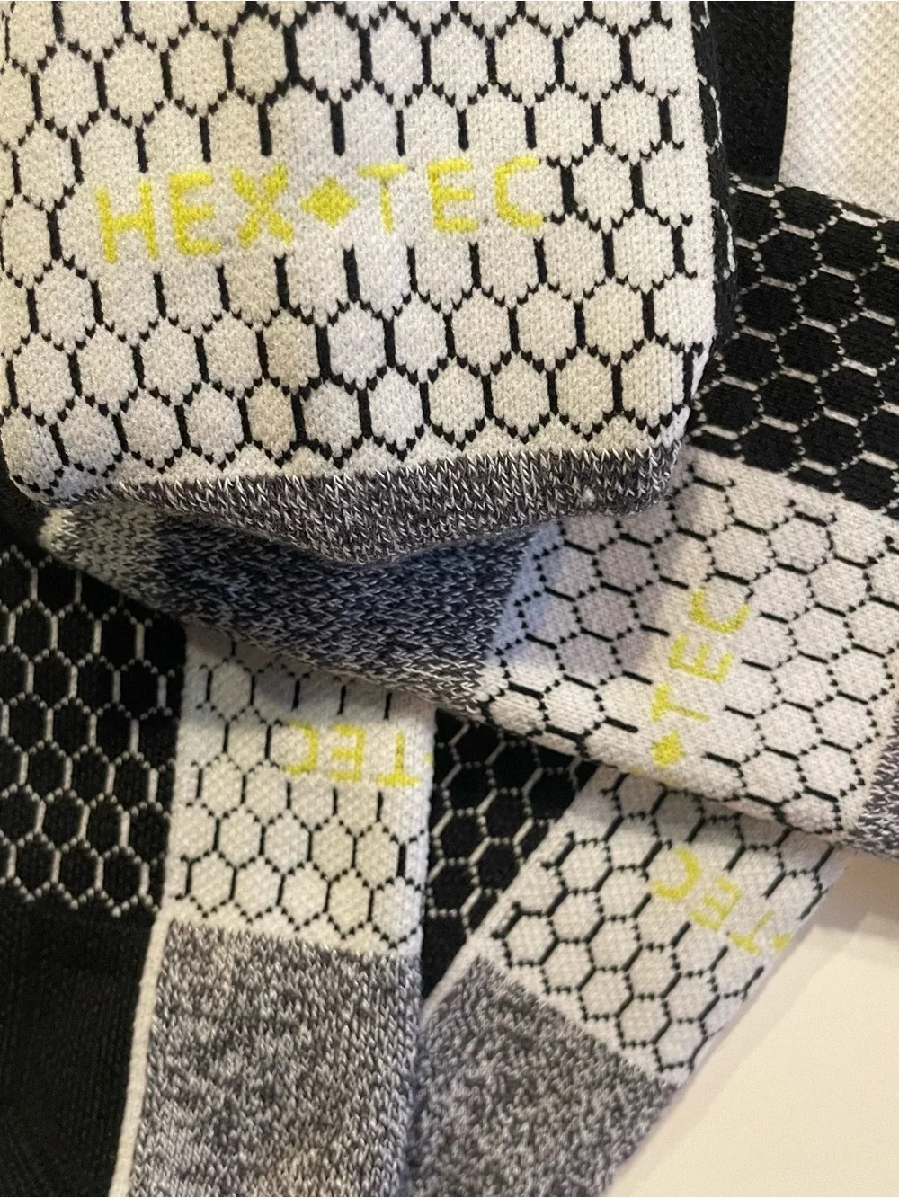 Bombas Hex-Tec Athletic All Purpose Performance Crew Socks Lot Of 2 Pair Size XL